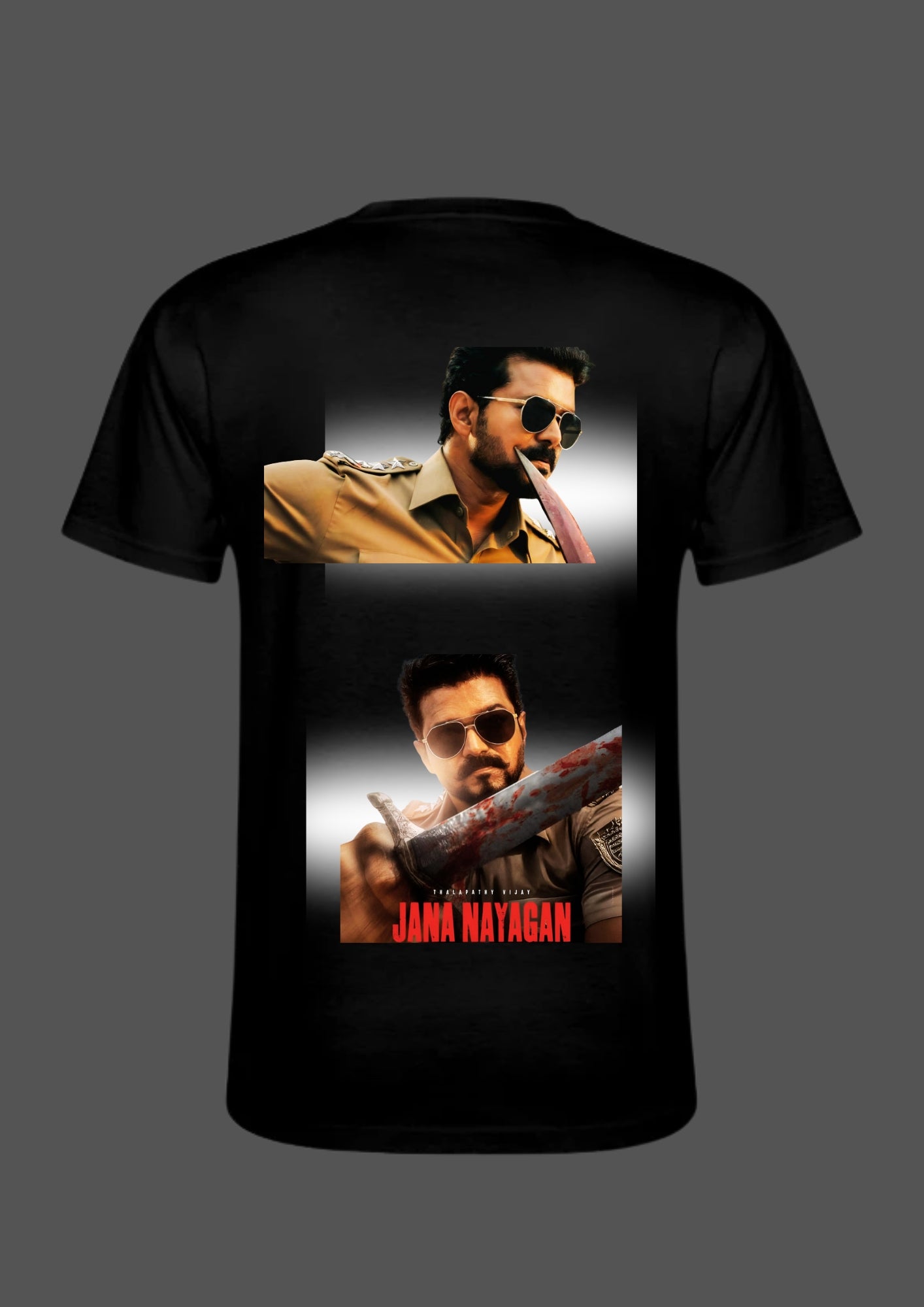 THALAPATHY PRINTED T-SHIRT FOR FANS CLUB